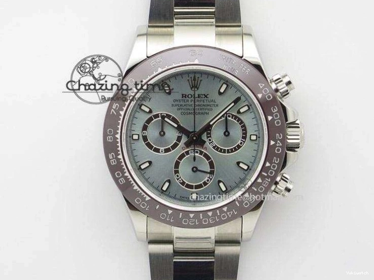 Clone Gray Gray Dial Space DIW Daytona Nylon Mission Textured Strap A4130 on 0228